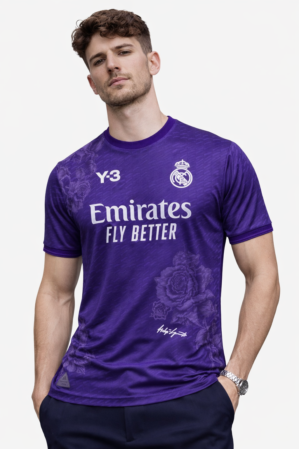 Maillot Real Madrid Y-3 Violet