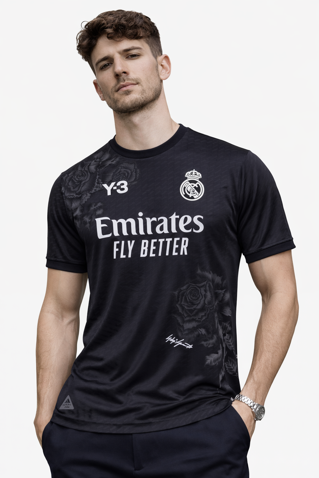 Maillot Real Madrid Y-3 Noir