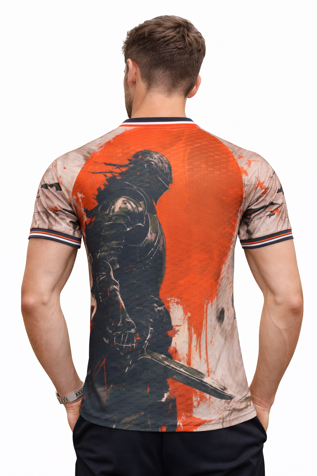 Maillot Samouraï Rouge – Guerrier Japonais Y-3