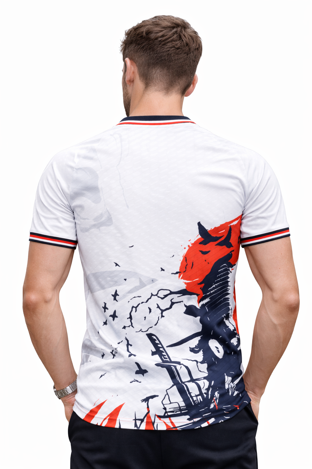 Maillot Japon Samouraï Blanc – Style Bushido Y-3